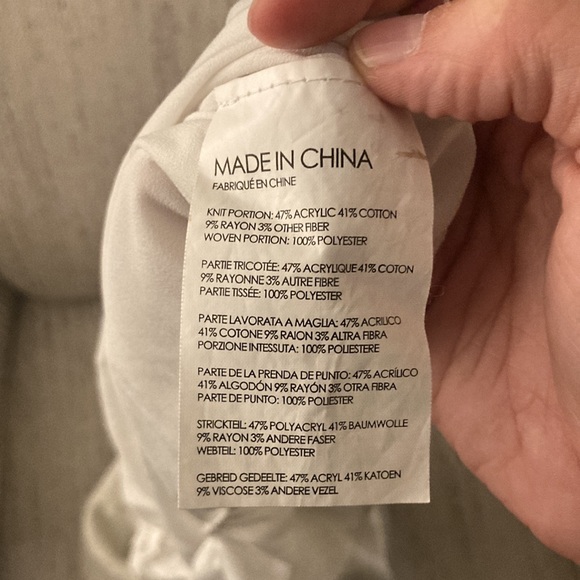 Club Monaco layered sweater size small - Picture 6 of 7